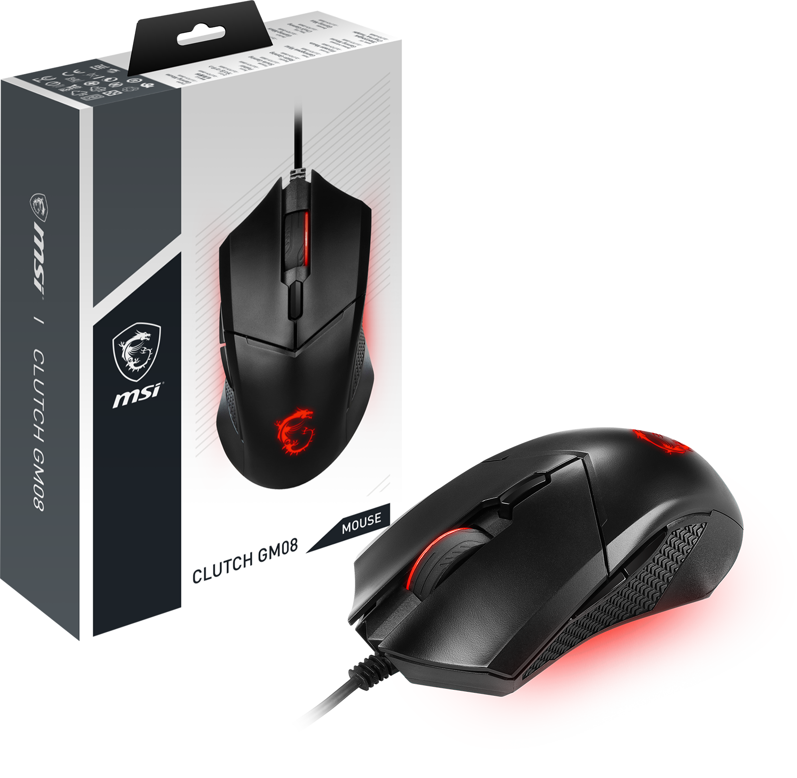 MSI CLUTCH GM08 GAMING MOUSE
