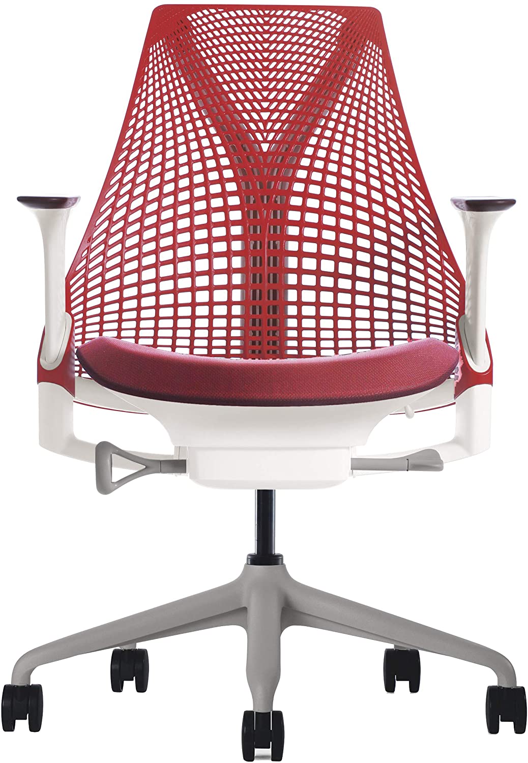 Herman Miller Sayl Chair White Red