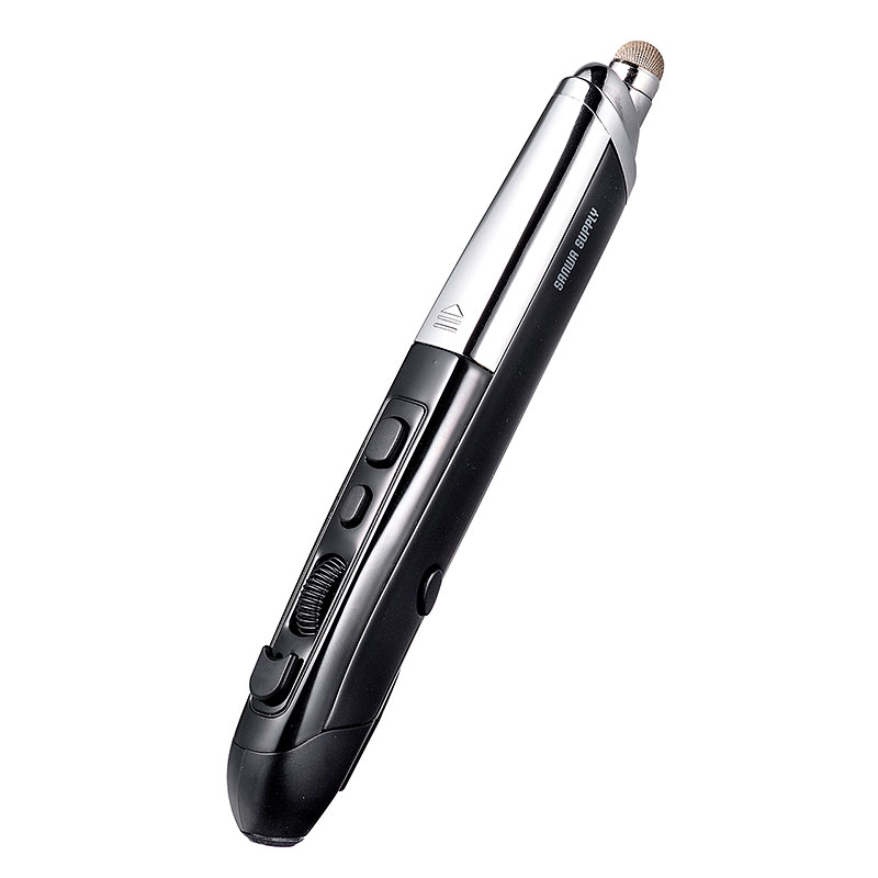 本製品は、ペンを握るイメージで使うことができるペン型Bluetoothマウスです。
