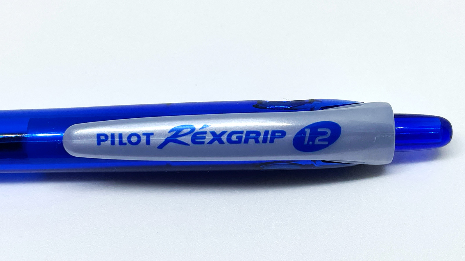 「PILOT レックスグリップ」極太 1.2mm ブルー クリップ