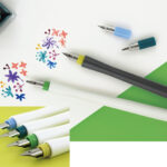 「万年筆ペン先のつけペン hocoro（ホコロ）」に新ペン先〈2.0mm 幅・筆文字〉＆リザーバーパーツ
