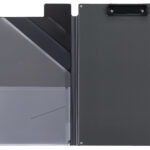 書類がすっきり分けられるクリップホルダー ディープブラック