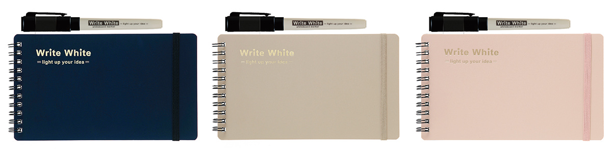 「Write White」スリムノート