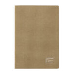 「2mm grid notes A5」キャメル