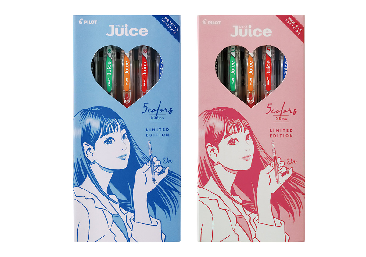 Juice（ジュース）生見愛瑠x江口寿史コラボイラストパッケージ