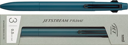 ジェットストリーム プライム 3色ボールペン スレートグリーン