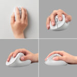 手を自然に乗せるだけで操作可能