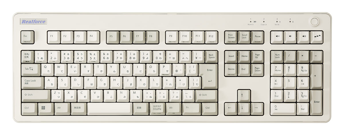 REALFORCE R3 Keyboard Ivory Limited Edition