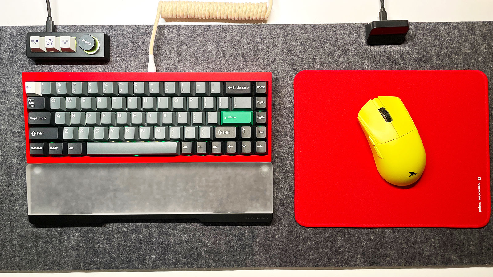 Tofu65 2.0 red & mouse