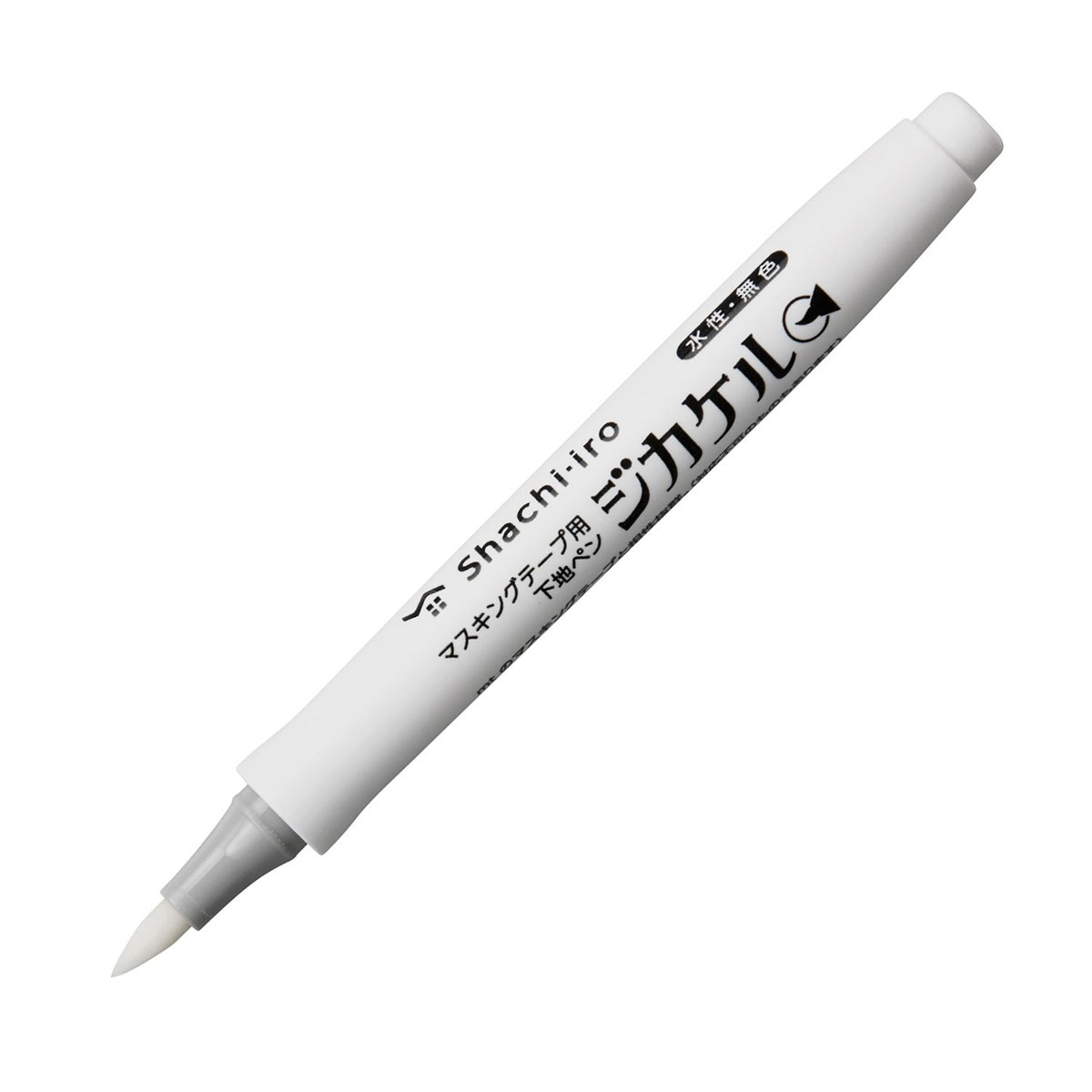 ブラッシュタイプのペン芯で塗布しやすい