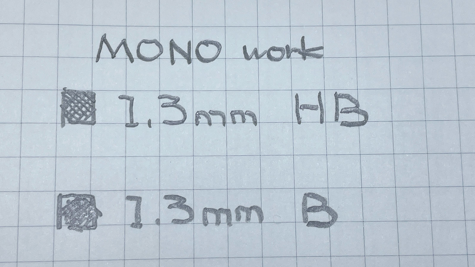 「TOMBOW MONO work」フルブラック 書いてみた