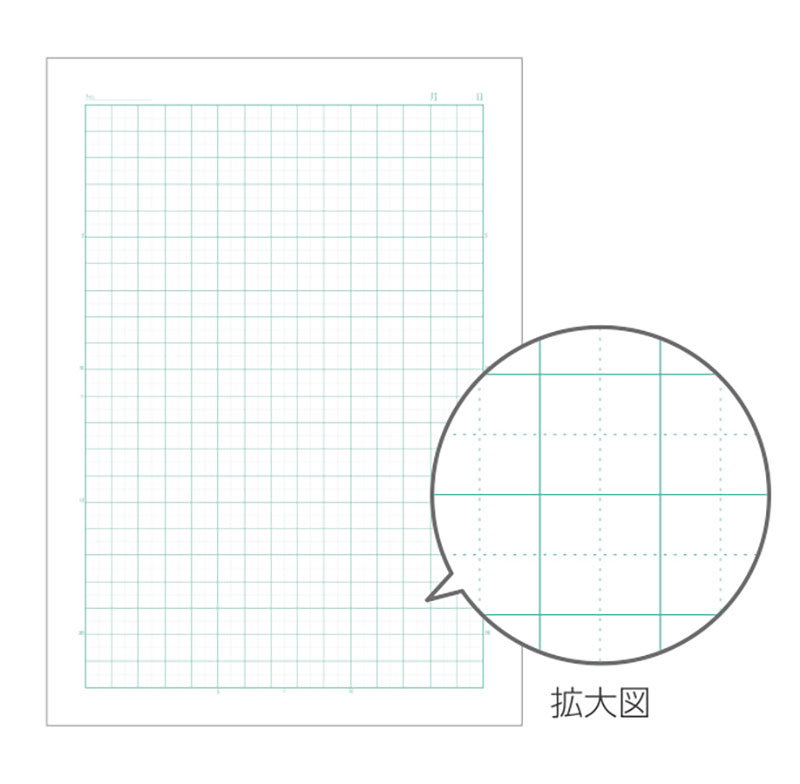 多目的に使える全科目5mm方眼罫