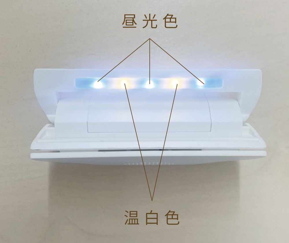 明るさにこだわった2種のLEDライト