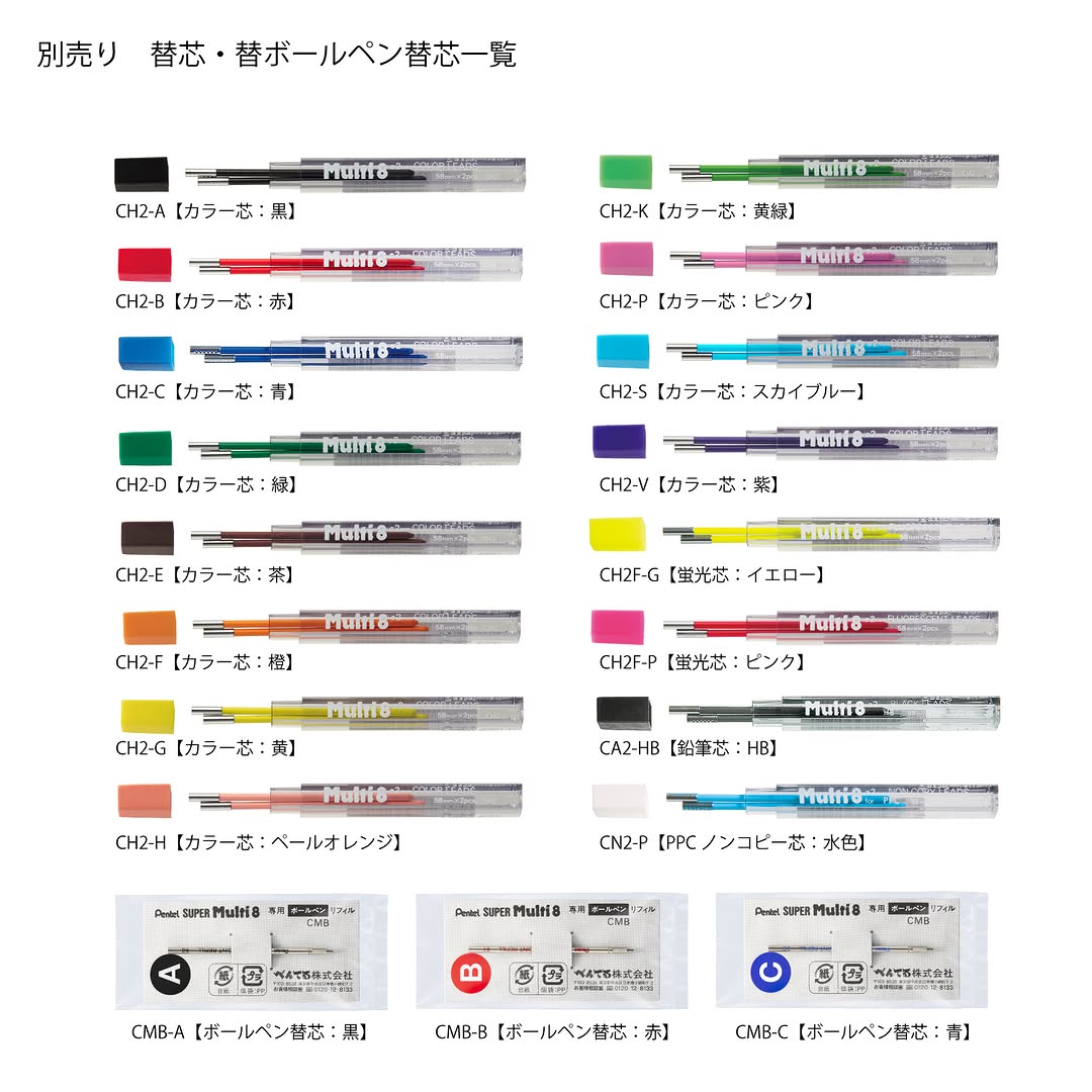 Multi8専用替芯