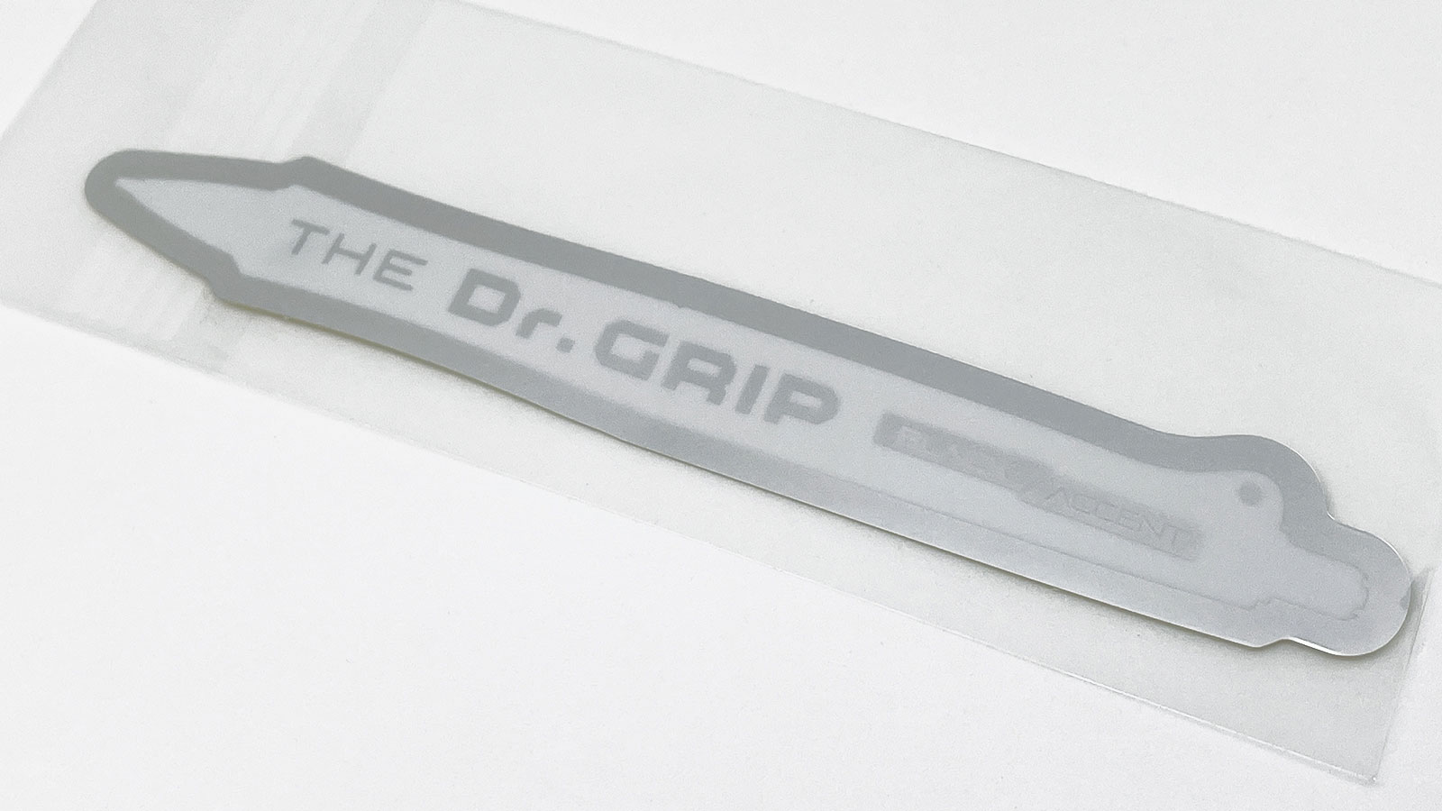 「THE Dr.GRIP BLACK ACCENT」ステッカー