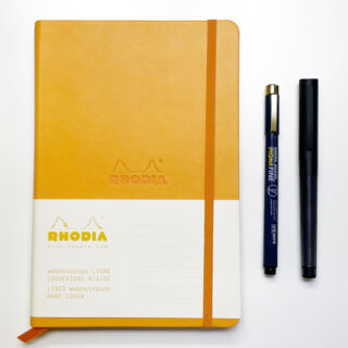 2025年のペン＆ノート「zoom L1 & PIGMA FINE」と「RHODIA webnotebook A5」