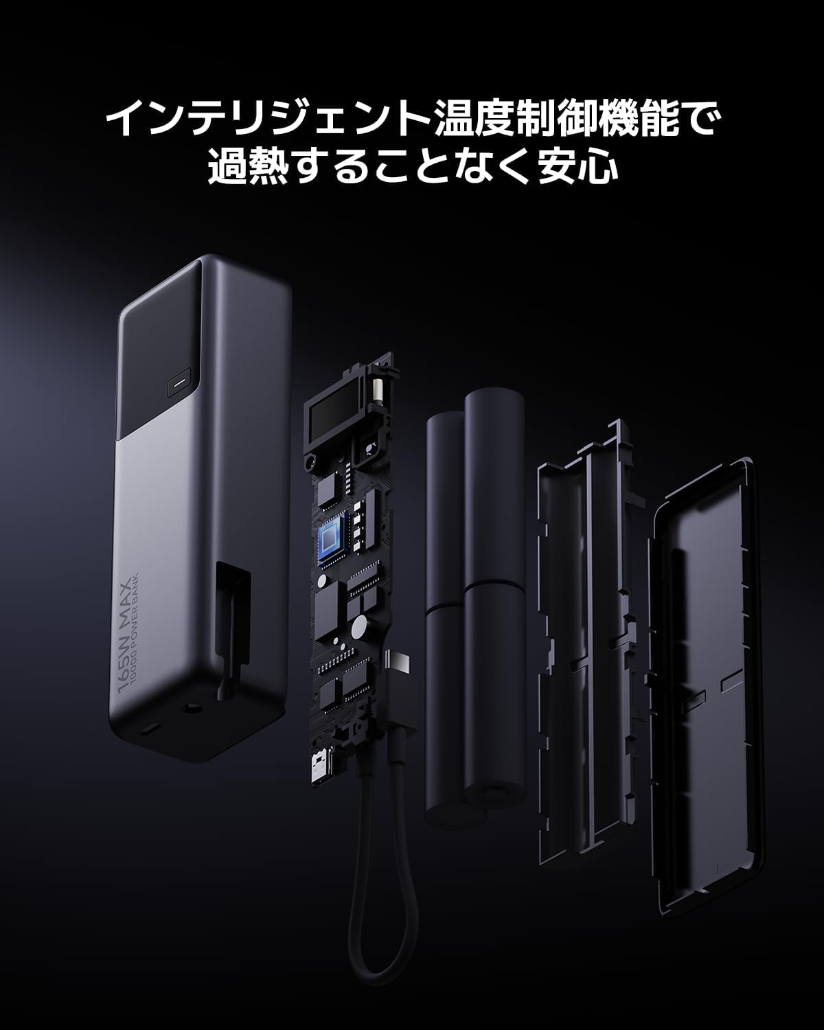 スマートな温度制御機能と複数の安全保護機能