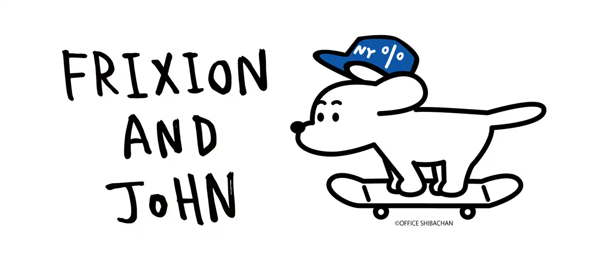 FRIXION×Skater JOHN