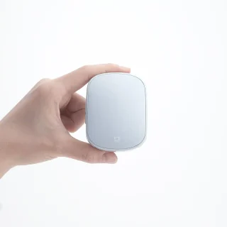 無線充電式スライド静音5ボタンBlueLEDマウス