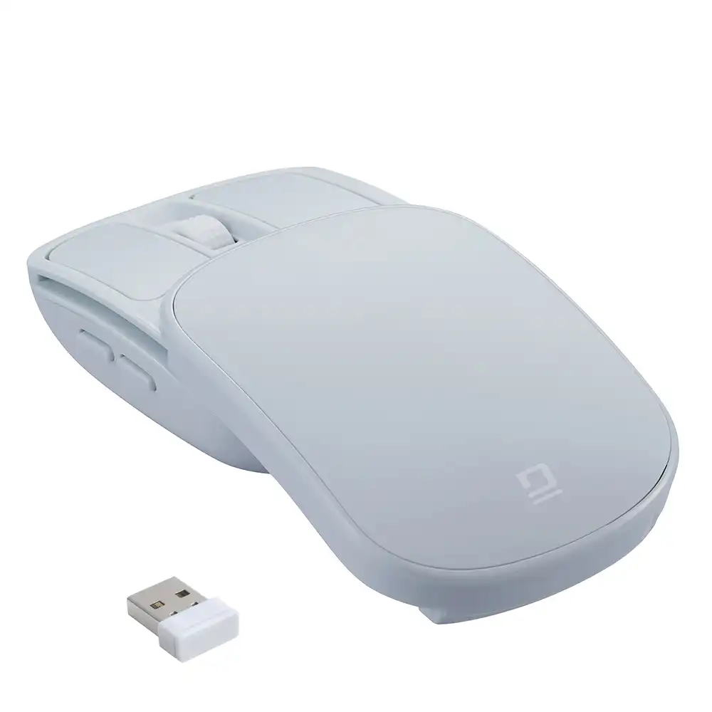 PCに挿すだけですぐに使えるレシーバー通信。レシーバーはカバーの裏に収納できます。