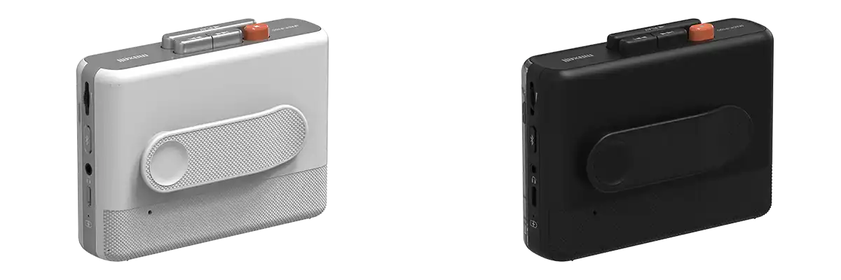 Bluetooth®対応「ポータブルカセットプレーヤー」背面