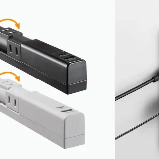 180度回転式電源タップ「TAP-B113UC-2シリーズ」
