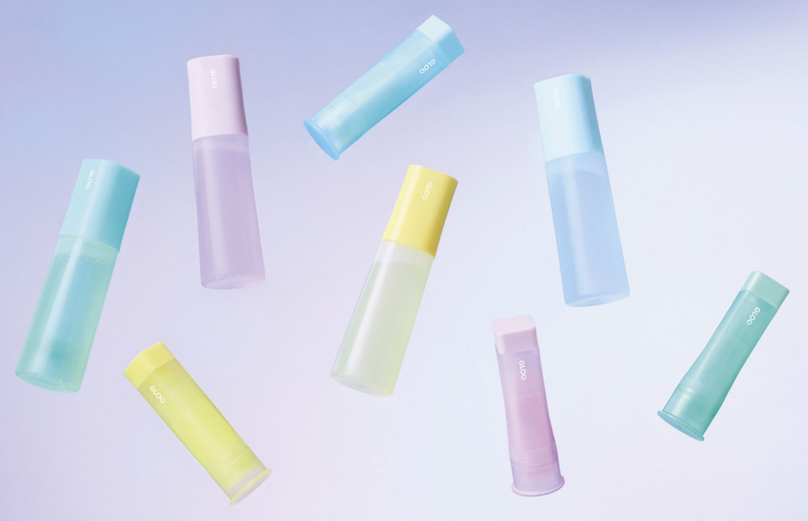 「GLOOスティックのり・液体のり」限定のソルベカラー