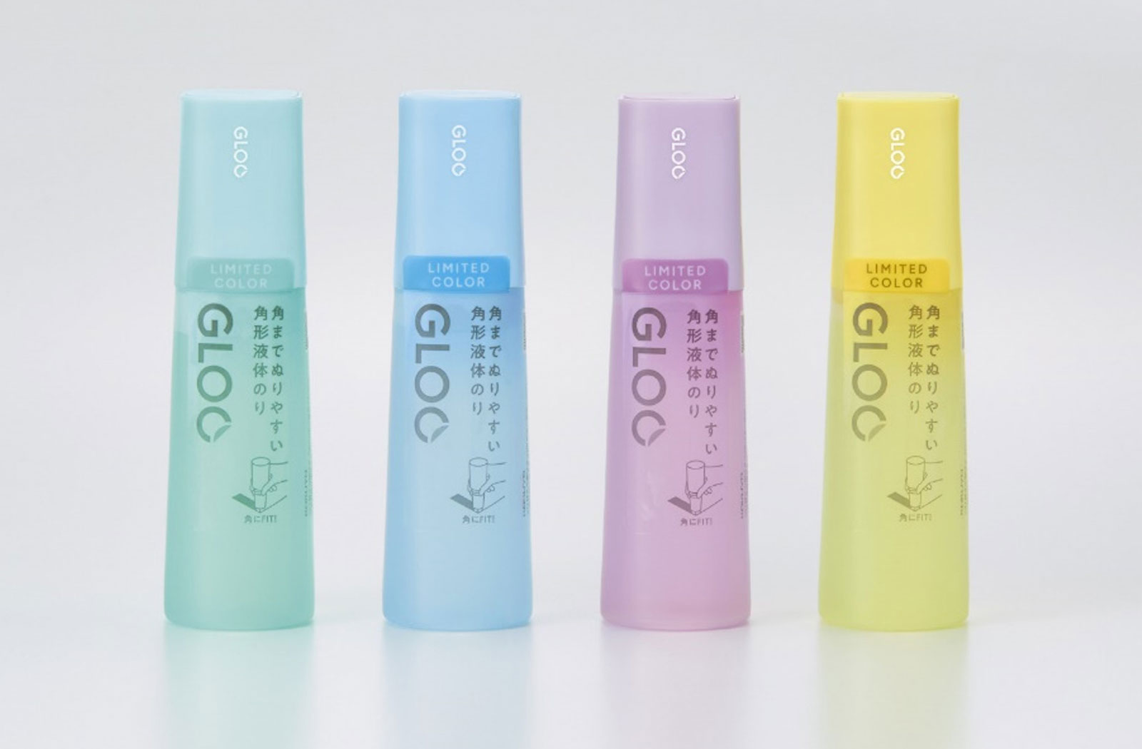 GLOO 液体のり（しっかり貼る）ソルベカラー