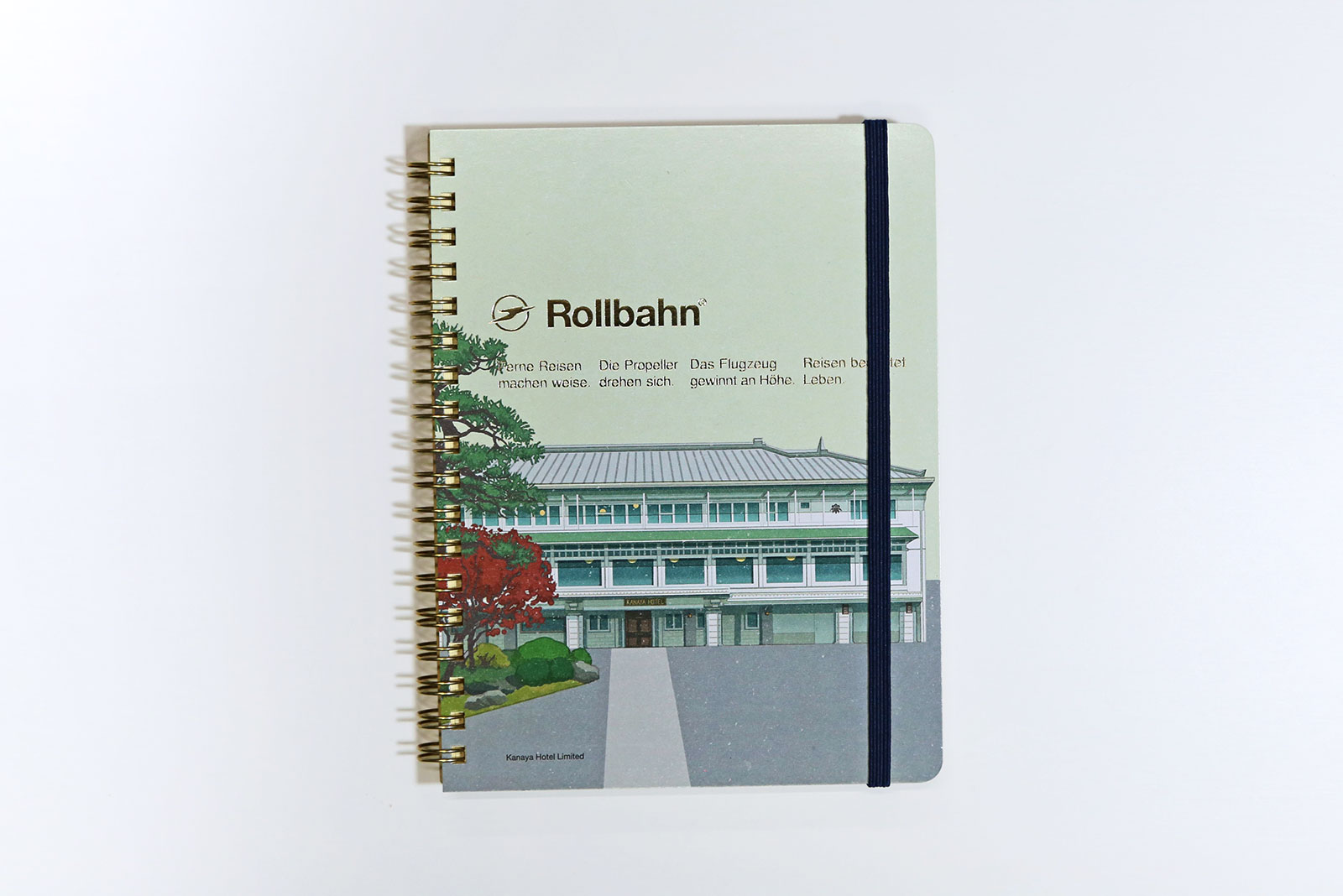 日光金谷ホテルとRollbahnコラボなオリジナルノート