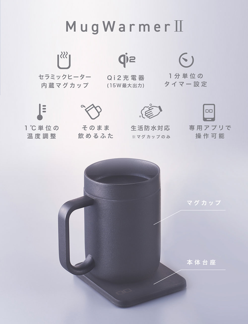 MugWarmerⅡ 製品概要