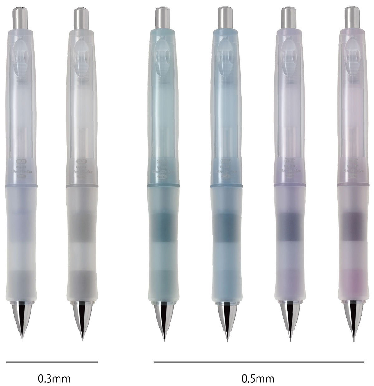 シャープペンシル「ドクターグリップ CL プレイボーダー ミストカラーシリーズ」