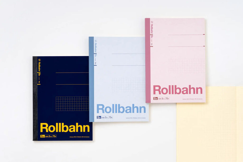 キャンパスノート50周年&ロルバーン25周年を記念したコラボ限定デザイン「Campus × Rollbahn」 - sutero choice