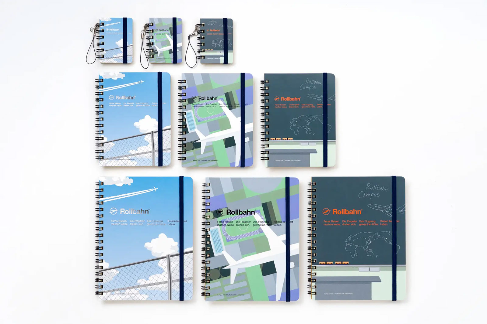 Campus × Rollbahn ロルバーン メモ ミクロ・ロルバーン ポケット付メモ M/L