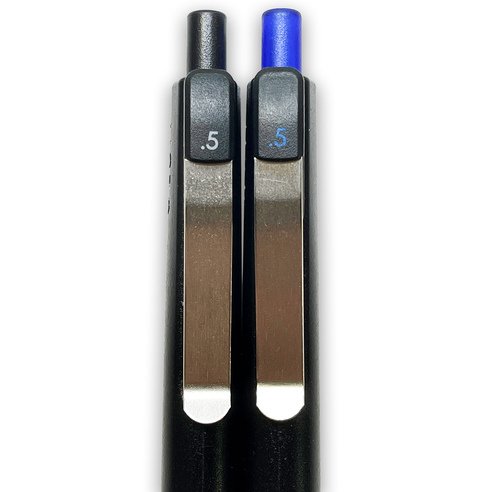 ブレン U 0.5mm 青&黒 ノック~クリップ部分