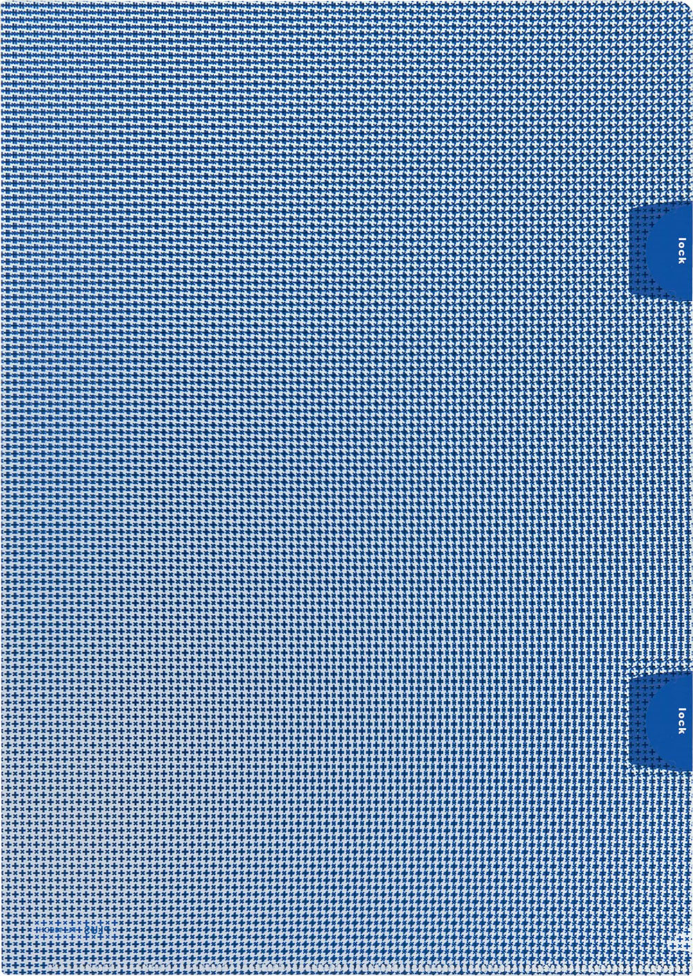 カモフラージュホルダー ロック付 ブルー