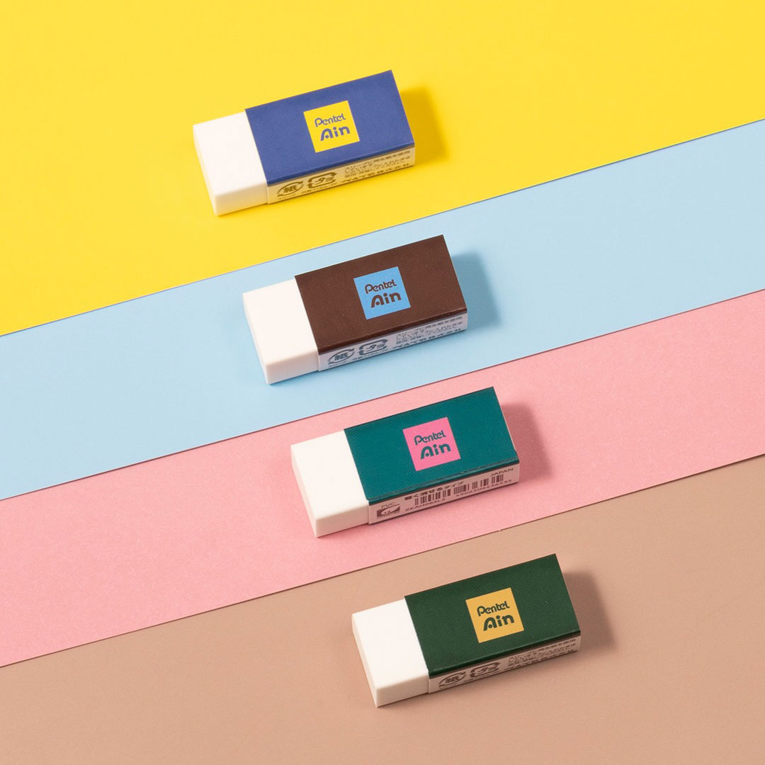 Pentel Ain消しゴム 限定 ネオクラシカル