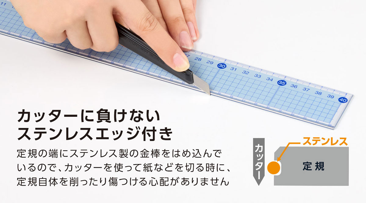 ステンレスエッジ