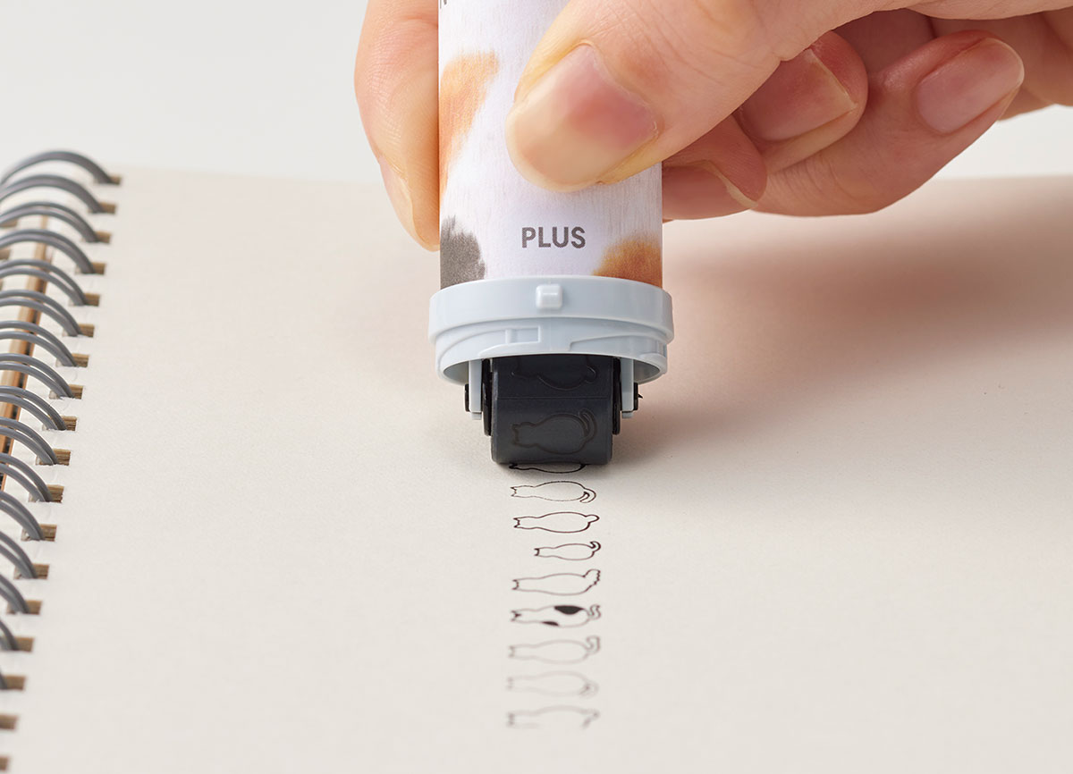 狙った箇所に捺印できる高い視認性