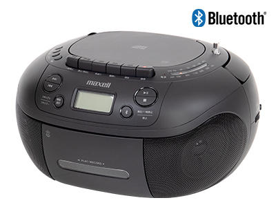 Bluetooth®対応CDラジオカセットレコーダー マクセル MXCR-200