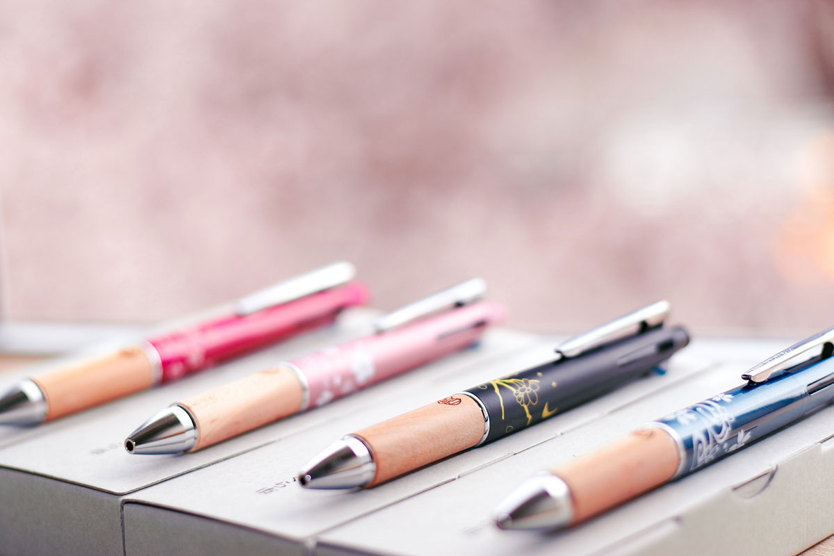 桜（ピンク）桜吹雪（ライトピンク）夜桜（ブラック）早乙女（ティールブルー）