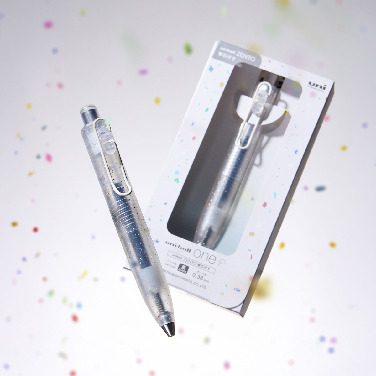 ユニボールワン P いろがみモチーフ限定デザイン