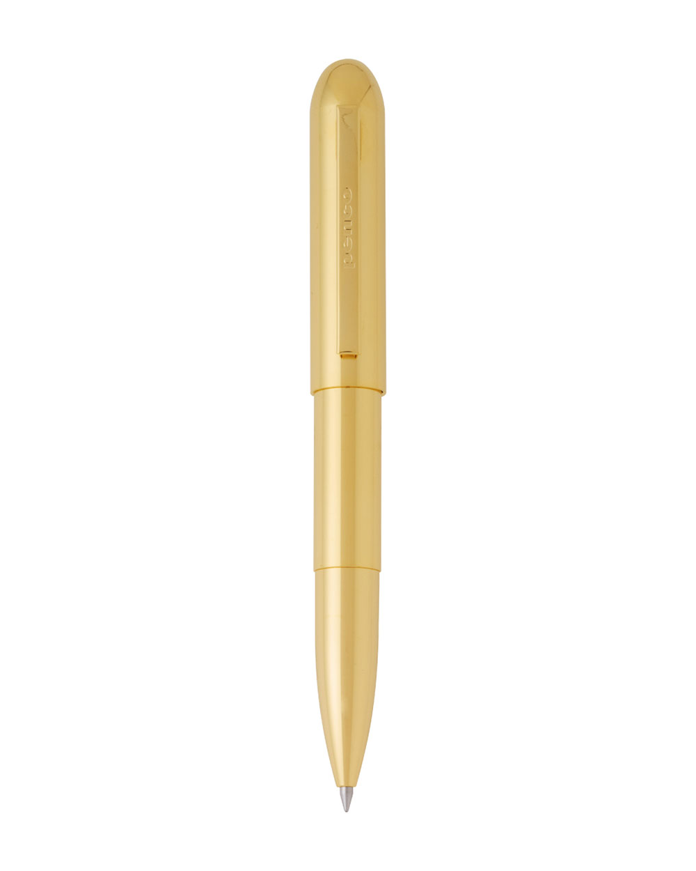 Perfection Brass Ballpoint Pen(パーフェクションブラスボールペン)ペン先を出した筆記時