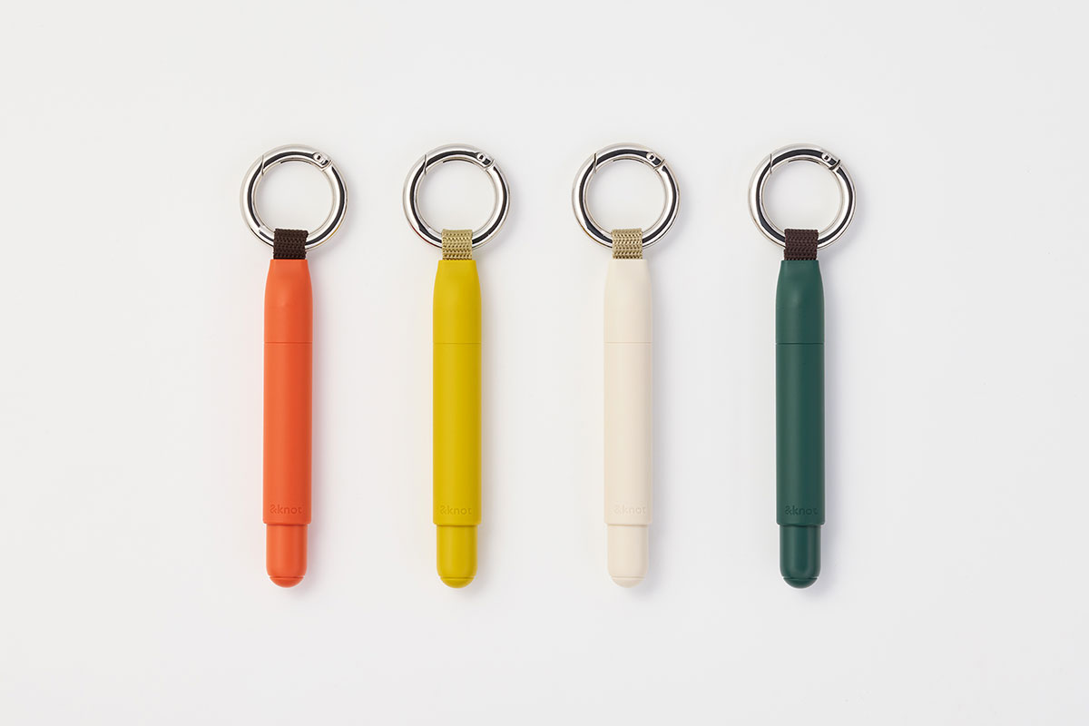 &knot カラビナ付きボールペン ジェットストリームインサイド