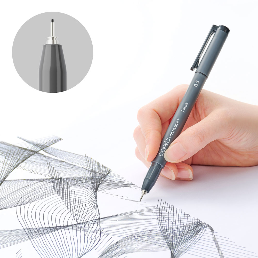 インク量が増え、より長く描ける