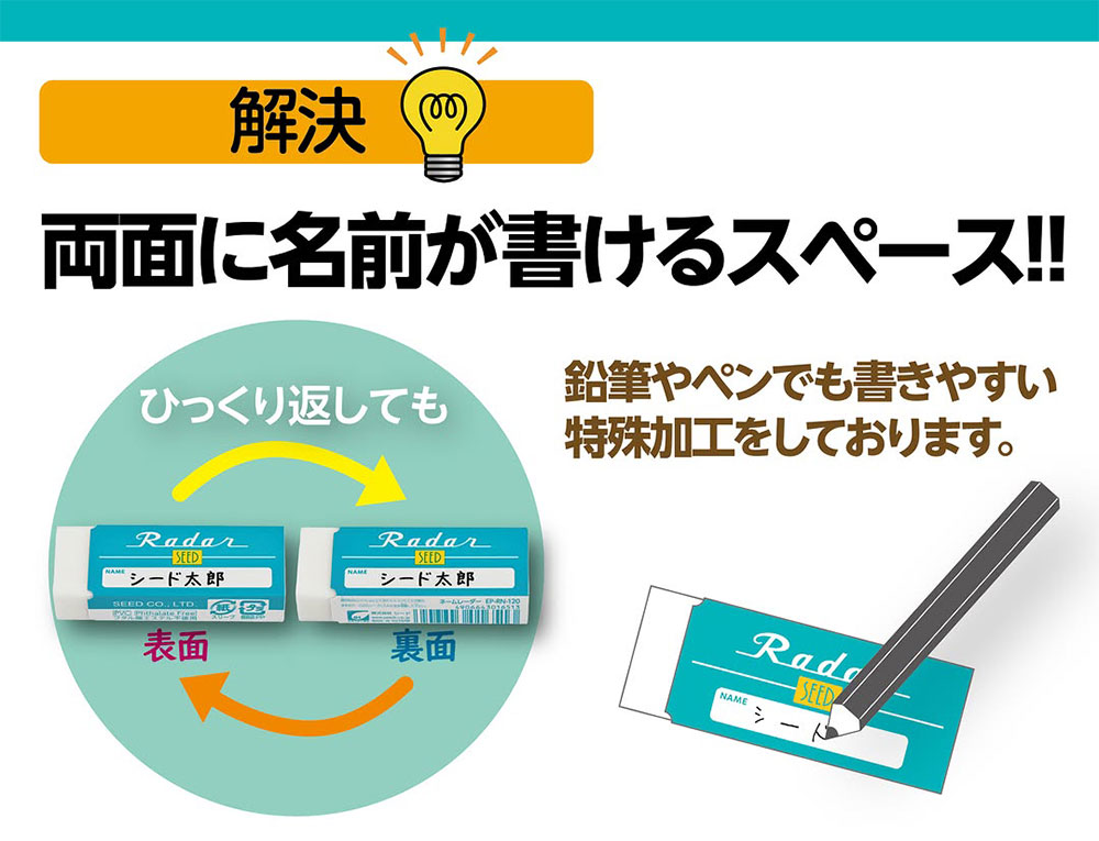 両面書ける！