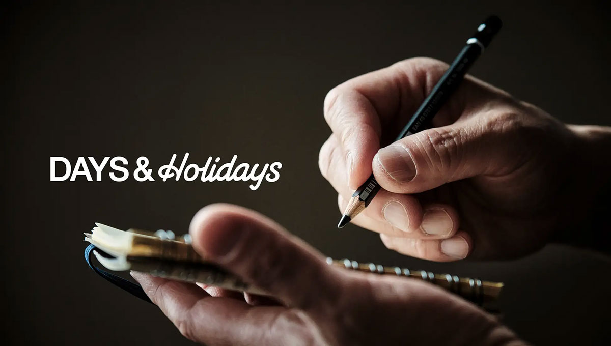 DAYS&HOLIDAYS