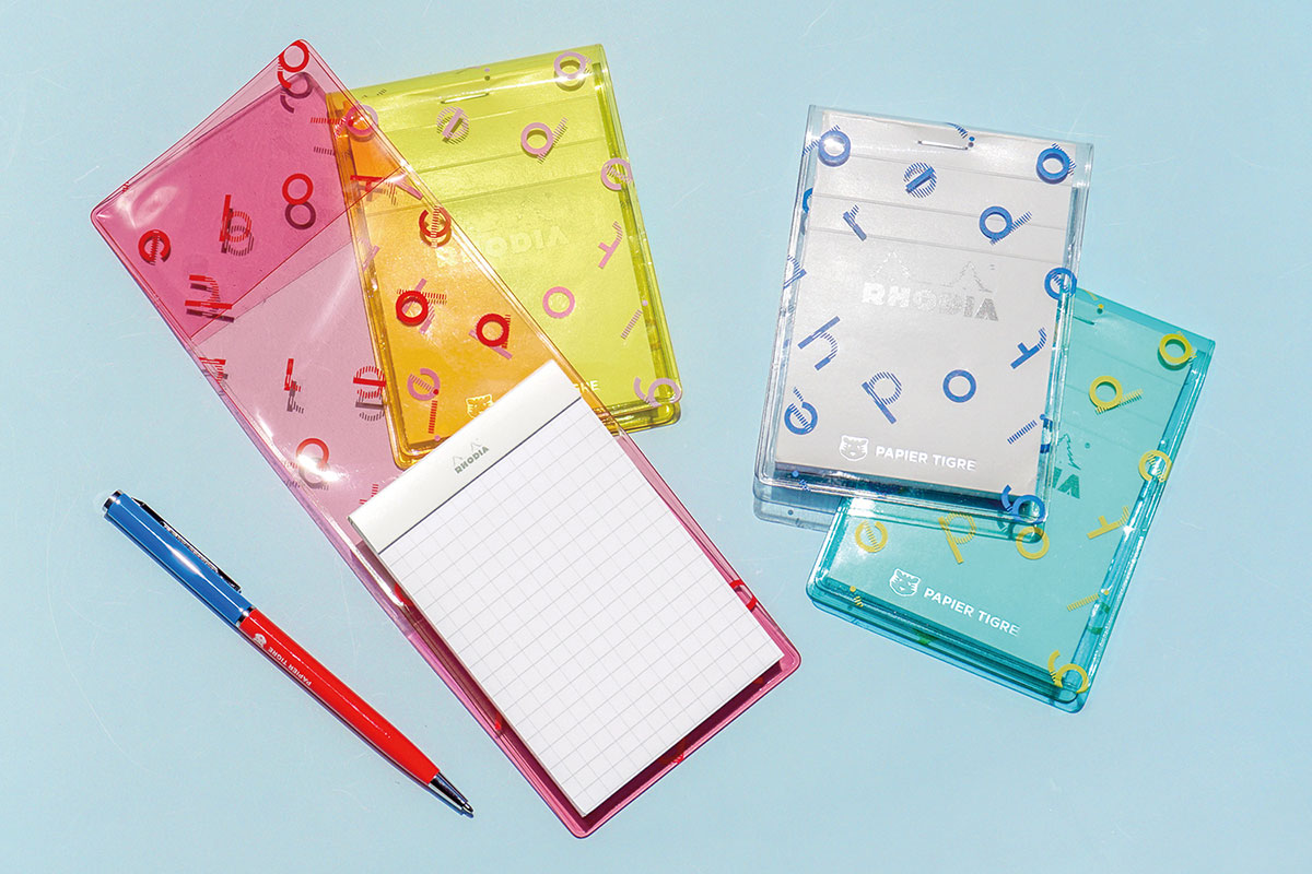 【同時発売】遊び心あふれるクリア素材。パピエ ティグルとのコラボ第3弾!